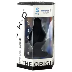   SILEXD Model 2 - na teplo reagujúci silikónový análny kolík (čierny) - S