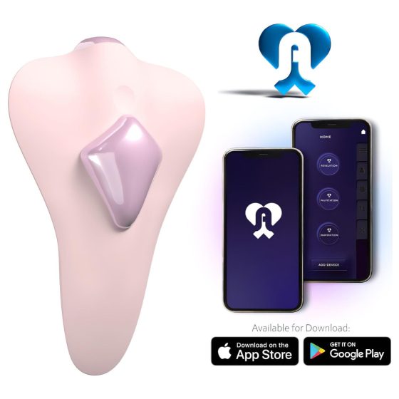Adrien Lastic Temptation - vibračný stimulátor klitorisu - smart - ružový