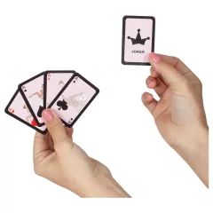   Secret Play Pocket Kamasutra - balíček kariet so sexuálnymi polohami (54 kariet)