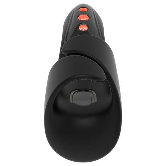 JamyJob - pulzujúci vibrátor na žaluď - čierny