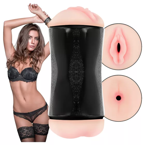 JamyJob - masturbátor vagína a anál - realistický materiál - natur