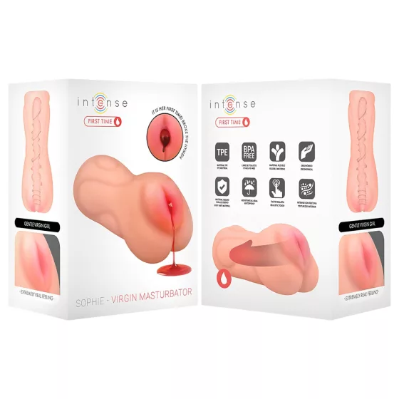 Intense First Time Sophie - realistická panna masturbátor - prírodná farba
