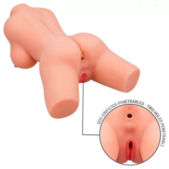 Intense Deep Touch Jesse - realistický torzový masturbátor - telová farba