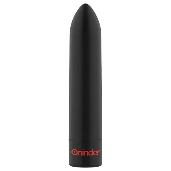Oninder - mini vibrátor - smart funkcia - čierny