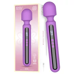   Engily Ross Aura - vibrátor s nabíjaním - digitálny masážny - fialový