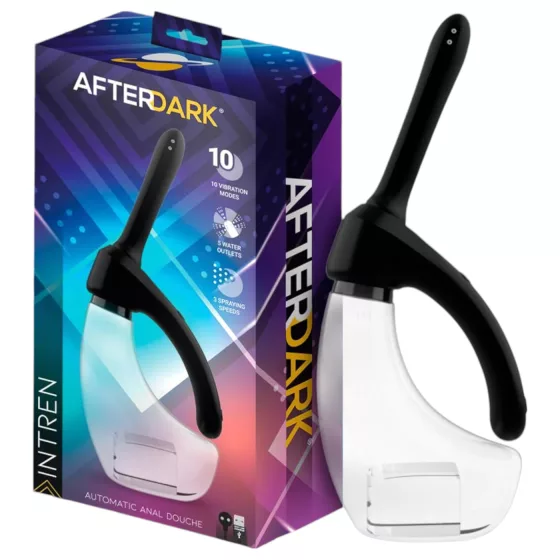Afterdark - automatický vibračný análny čistič - priesvitný