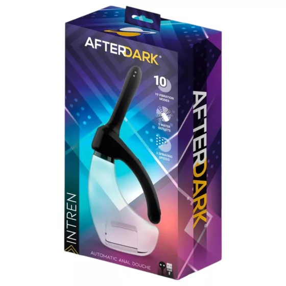 Afterdark - automatický vibračný análny čistič - priesvitný