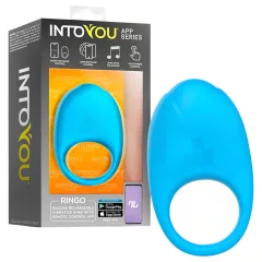   INTOYOU Ringo - inteligentný vibračný erekčný krúžok s aplikáciou (modrý)