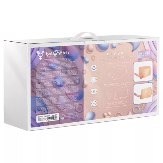 INTOYOU - nasadzovací realistický penis - silikón - naturálny