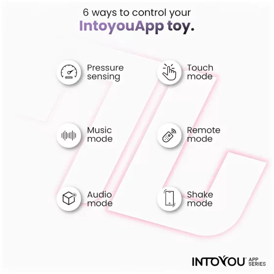 INTOYOU Kyra Pelvic - vibračné kegel guličky - smart funkcia - ružová