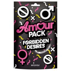   Amour Pack Forbidden Desires - erotická sada pre začiatočníkov s vibrátorom