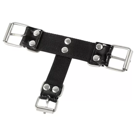 Latetobed - obojok s nosovým hákom - čierny