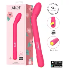  Adalet Gently - vibrátor na G-bod a prostatu - smart - ružový