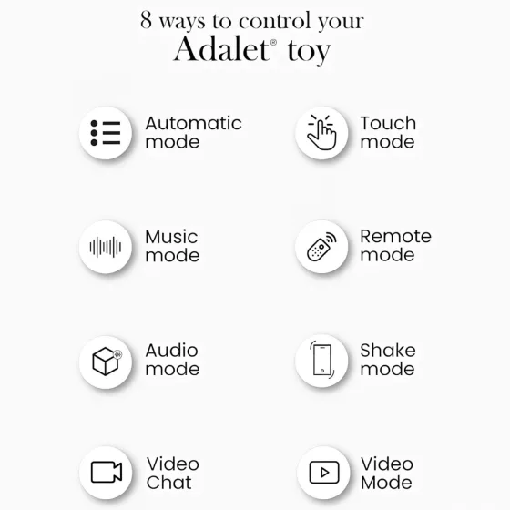Adalet Gently - vibrátor na bod G a prostatu - smart funkcia - fialová