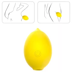   Engily Ross Lemon - vlnitý vibračný klitorálny stimulátor s citrónovou príchuťou (žltý)