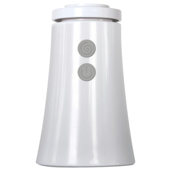 Zero Tolerance - masturbátor s vibráciou a saním - priehľadný