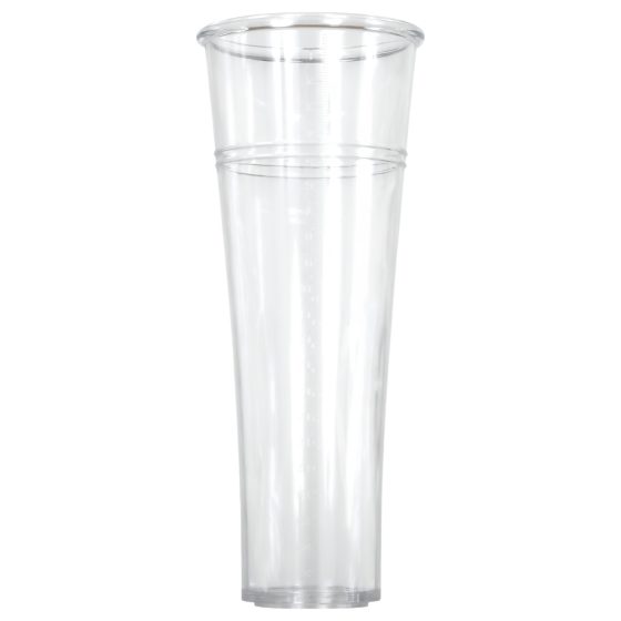 Zero Tolerance - masturbátor s vibráciou a saním - priehľadný