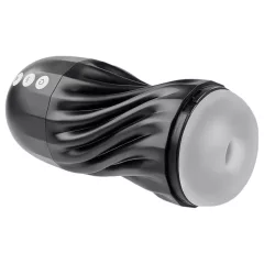   Playboy Solo Stroker - nabíjateľný sací masturbátor (čierny)