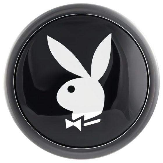 Playboy Tux - análny kolík - malý - strieborný