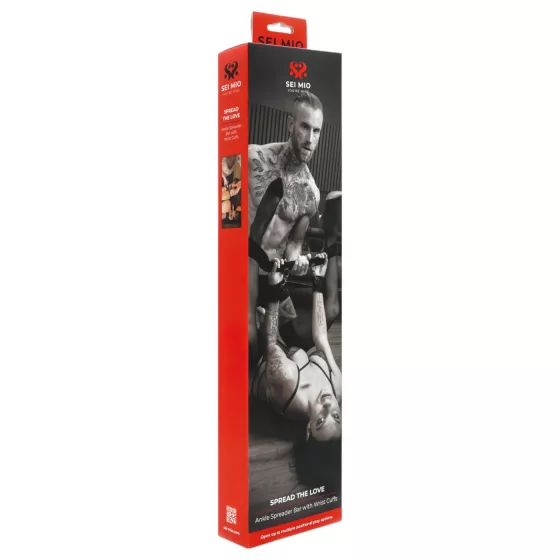 Sei Mio - roztahovacia tyč s putami - čierna