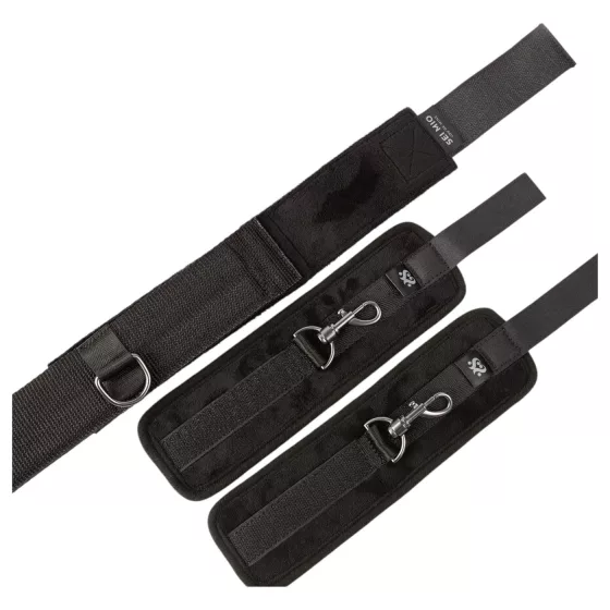 Sei Mio - roztahovacia tyč s putami - čierna