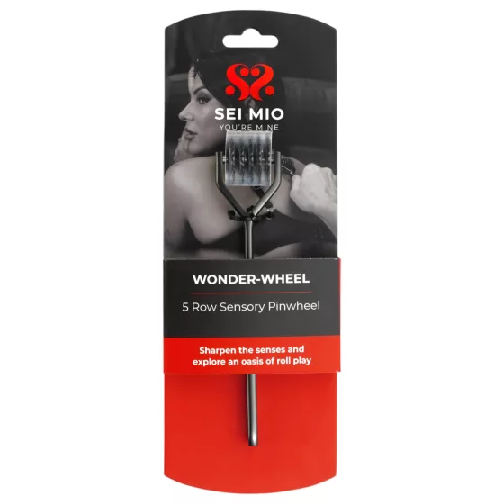 Sei Mio - stimulačné koliesko - kovové - strieborné