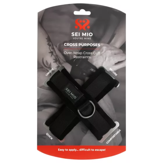 Sei Mio - krížové putá - čierne