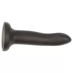 Sei Mio - nasadzovací dildo s postrojom - 15 cm - čierne