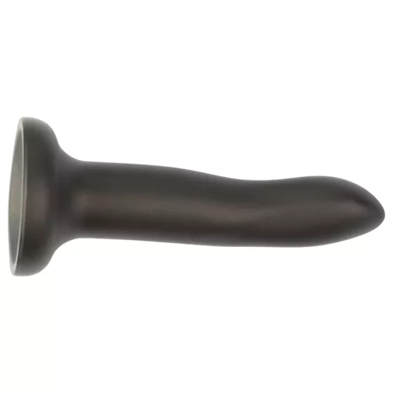 Sei Mio - nasadzovací dildo s postrojom - 15 cm - čierne