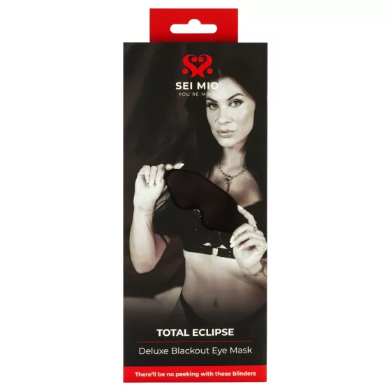 Sei Mio - očná maska - čierna