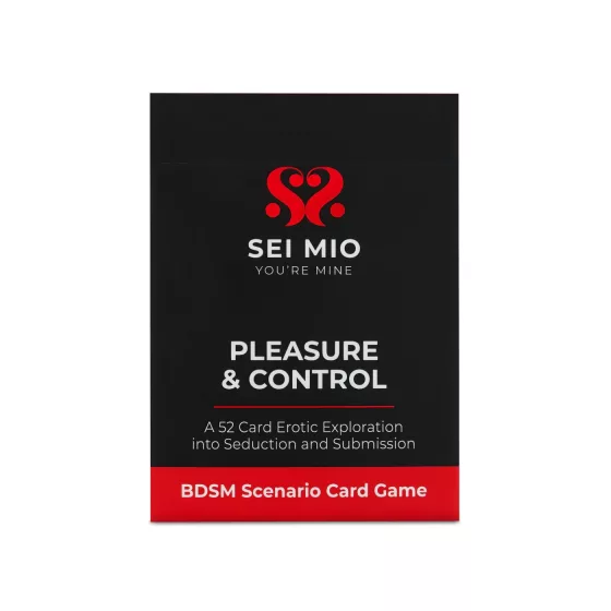 Sei Mio Pleasure & Control - BDSM kartová hra (52 kariet)