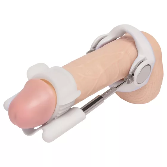SizeUp Extender - predlžovač penisu - nastaviteľný - biela