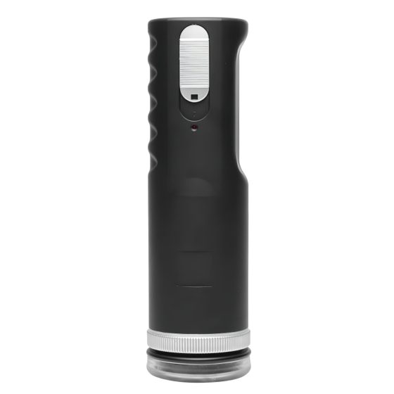 / Master-Bot - hore-dole pohybujúci sa mäkký tŕňový masturbátor (čierny)