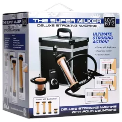   The Super Milker - automatický deluxe masturbátor (čierny)