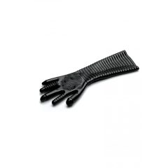   Pleasure Fister - textúrované rukavice na fisting (čierne)