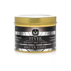   XR Brands - Fever - parafínová telová sviečka (červená, 120 g)