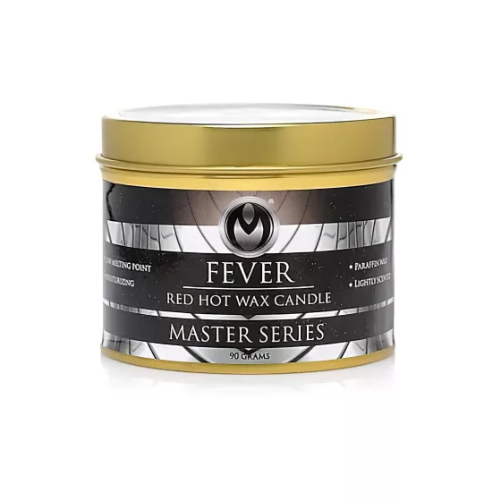 XR Brands - Fever - parafínová telová sviečka (červená, 120 g)