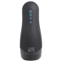   Lovebotz - automatický masturbátor s podtlakom a vibráciami - vodeodolný čierny