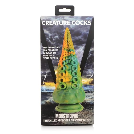 Monstropus Dildo - 22cm (žltá)