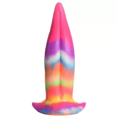   Creature Cocks - dildo s jazykom - svietiaci silikón - 21 cm