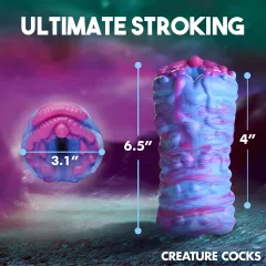   Creature Cocks Cyclone - masturbátor v tvare mimozemšťana - silikón