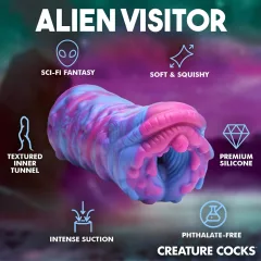   Creature Cocks Cyclone - masturbátor v tvare mimozemšťana - silikón