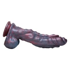 Creature Cocks Hydra - silikónové dildo - 27 cm (fialové)
