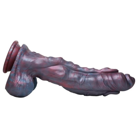 Hydra Mýtické Potešenie - Silikónová Dildo 27 cm (Fialová)