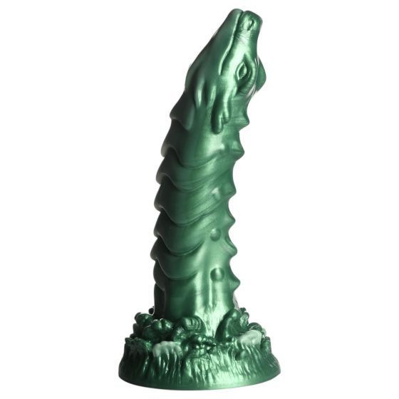 Příšerný drak - silikónové dildo (zelené)