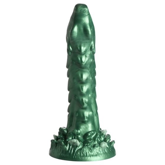Příšerný drak - silikónové dildo (zelené)