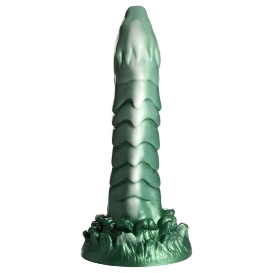 Příšerný drak - silikónové dildo (zelené)