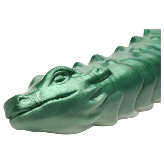 Příšerný drak - silikónové dildo (zelené)