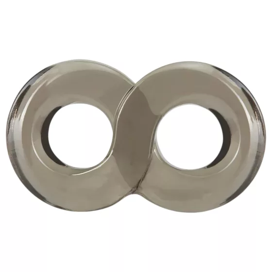 Stay Hard - erekčný a semenníkový krúžok - sivý