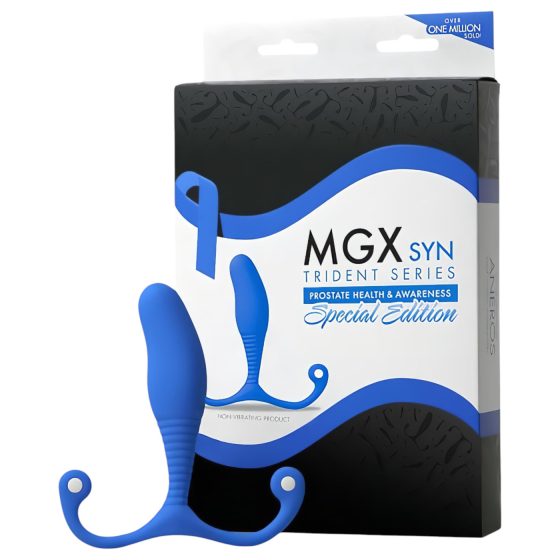 Aneros MGX Syn Trident - modrý prostata stimulátor